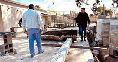 AVANZAN LOS TRABAJOS EN EL NUEVO JARDÍN DE INFANTES Nº 920 DE MAR DEL TUYÚ